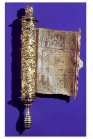 Megillah (Scroll of Esther) in a Silver Case, Vienna, circa 1715