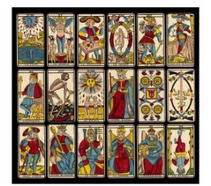 Tarot Selection from the Traditional Marseille Pack