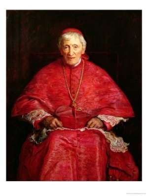Portrait of Cardinal Newman