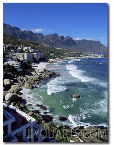 Exclusive Houses at the Upmarket Clifton Beach, Cape Town, South Africa, Africa