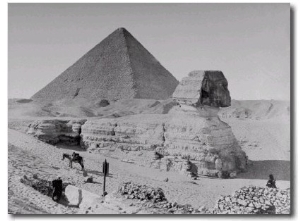 The Sphinx and Pyramid