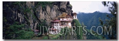 Monastery on a Cliff, Taktshang Monastery, Paro, Bhutan