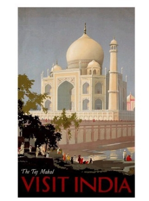 Visit India, the Taj Mahal, circa 1930