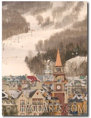 Mont Tremblant Ski Village in The Laurentians, Quebec, Canada