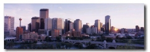 Summer, Skyline, Cityscape, Calgary, Alberta, Canada