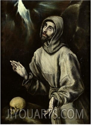 St. Francis of Assisi Receiving the Stigmata, c.1595