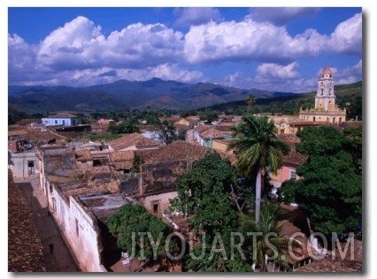 Rooftops of Town, Trinidad, Cuba