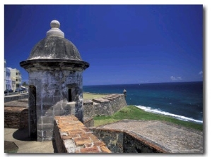 Sentry Box at San Cristobal Fort, El Morro, San Juan, Puerto Rico