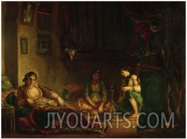 The Women of Algiers in Their Harem, 1847 49