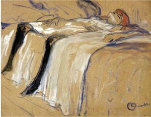 Woman Lying on Her Back   Lassitude, Study for  Elles , 1896