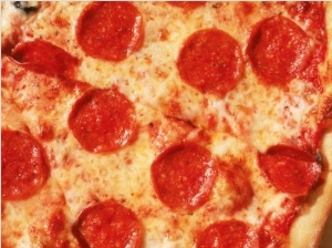 Close up of Pepperoni Pizza