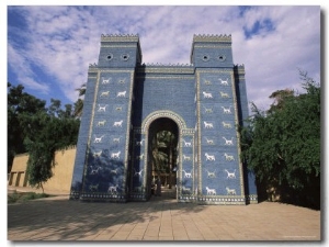 Ishtar Gate, Babylon, Iraq, Middle East