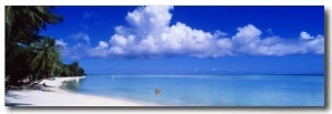 Ocean, Water, Clouds, Relaxing, Matira Beach, Tahiti, French Polynesia, South Pacific, Island