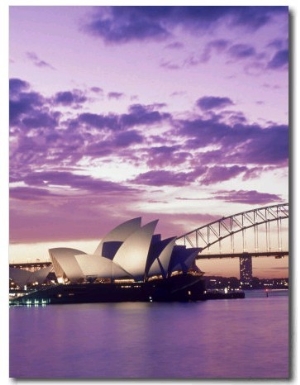 Opera House at Dusk, Sydney, Australia