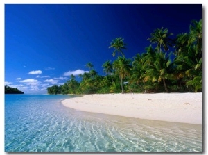 Tropical Beach, Cook Islands