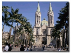 City Cathedral, Sao Paulo, Brazil, South America