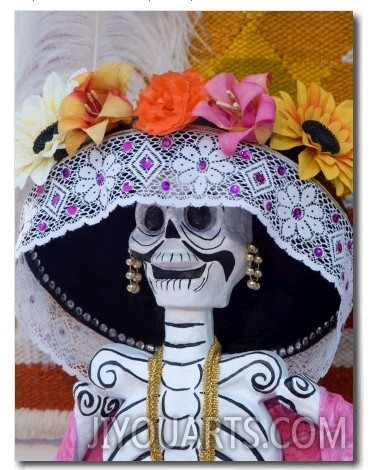 Skeleton on Day of the Dead Festival, San Miguel De Allende, Mexico