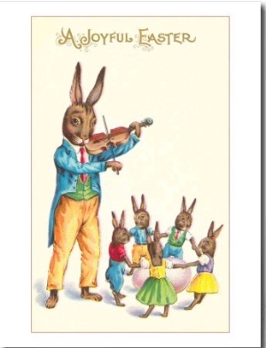 Joyful Easter, Fiddler Rabbit