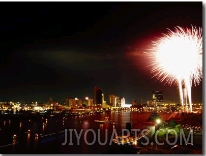 Labor Day Festival Fireworks, Maumee River