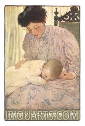 Art Nouveau Mother