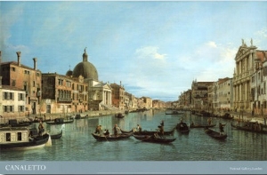 Venice  the Upper Reaches of the Grand Canal with S. Simeone Piccolo, c.1738