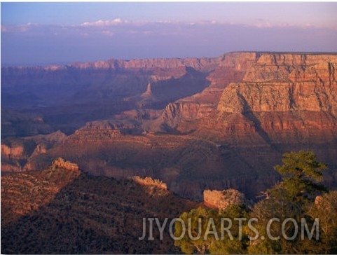 Scenic View of Grand Canyon National Park in Arizona