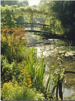 Waterlily Pond and Bridge in Monet