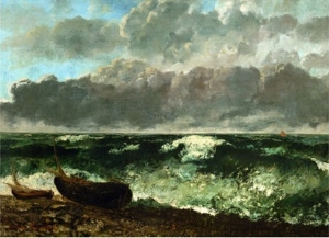 Stormy Sea (The Wave), 1870