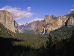 A Scenic View of Yosemite Valley