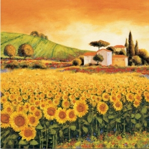 Valley of Sunflowers (detail)