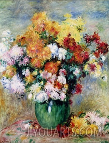 Bouquet of Chrysanthemums, circa 1884