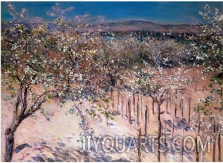 Orchard with Flowering Apple Trees, Colombes