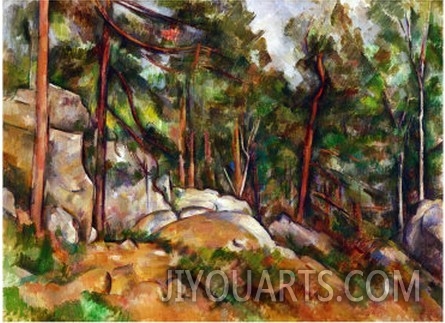 The Rocks in the Park of the Chateau Noir, 1898 1899