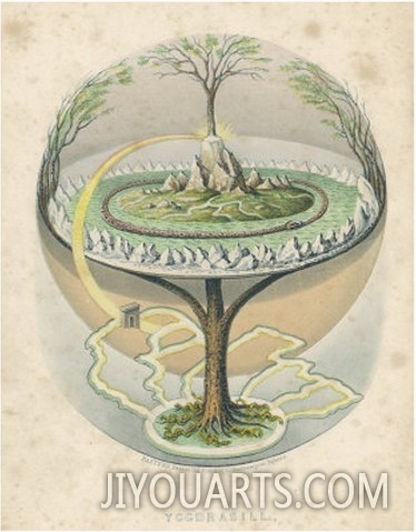 Yggdrasil the Sacred Ash the Tree of Life the Mundane Tree of Norse Mythology