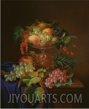 Still Life with Fruit. Forster, 1870
