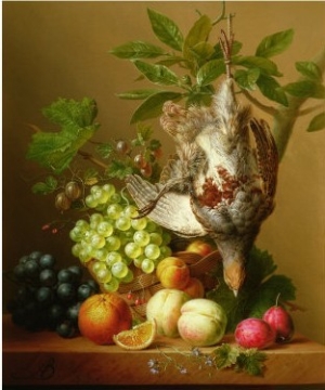 Still Life with Fruit and a Dead Partridge