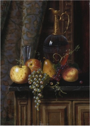 Still Life with Fruit and Claret, 1881