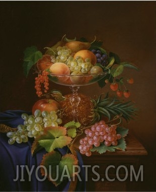 Still Life with Fruit. Forster, 1870