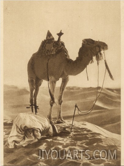 Camel and Praying Man 1920