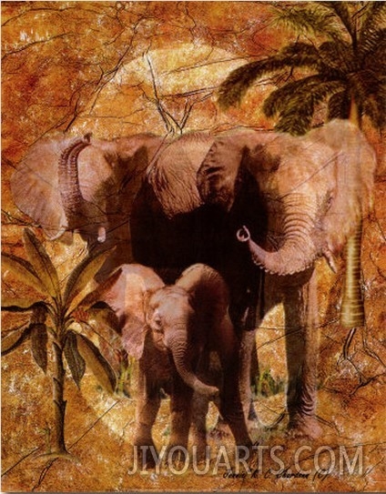 Jungle Elephants