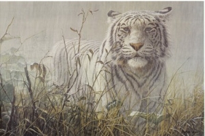 Monsoon  White Tiger (detail)