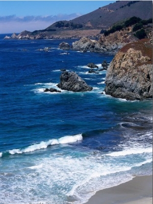 The Pacific Coast at Big Sur, California