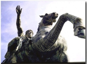 Bronze Equestrian Statue of Emperor Marcus Aurelius