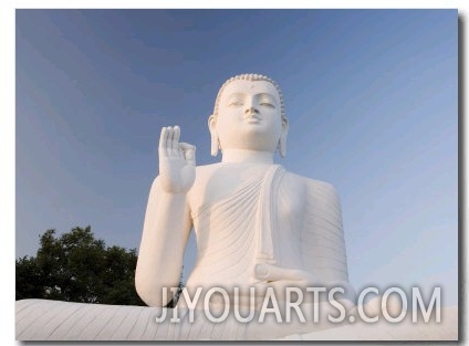 Great Seated Figure of the Buddha, Mihintale, Sri Lanka, Asia