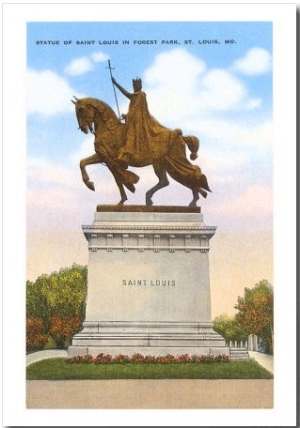 Statue of St. Louis, Forest Park, St. Louis