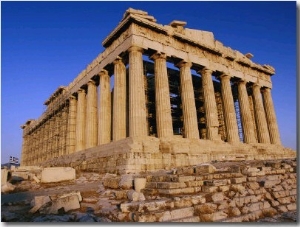 View of the Parthenon