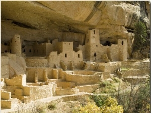 Cliff Palace, Mesa Verde National Park, Colorado, USA, c. 1200, Anasazi Dwellings