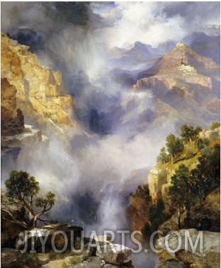 Mist in the Canyon, 1914
