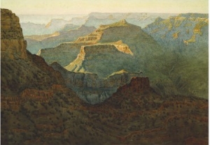 Sunlight on the Grand Canyon, 1924