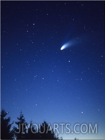 Comet Hale Bopp as Seen from Hazen